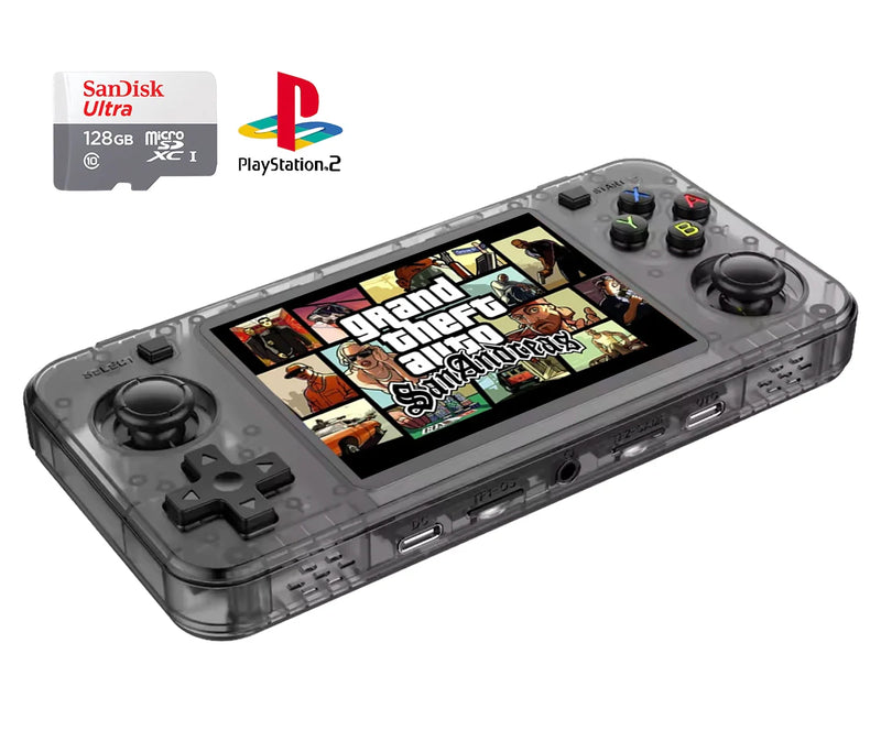 Portátil R36H™ Original - 21.500 Jogos de 20+ Consoles (180 dias de Garantia)
