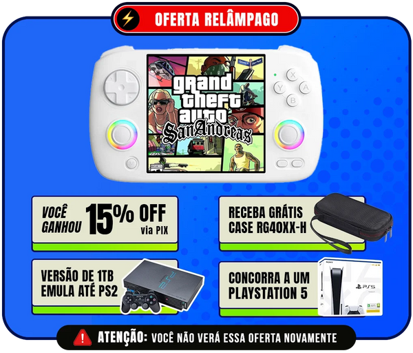 ANBERNIC RG40XX H Console De Jogo Portátil 4.0 Polegadas Suporte De Joystick De Tela IPS 5g WiFi Bluetooth RGB Iluminação Retro Vídeo Game