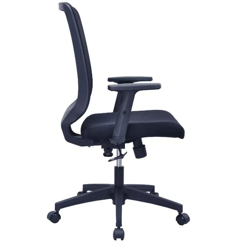 Cadeira de Escritório NR 17 Shanghai Ergonômica Black Fratini