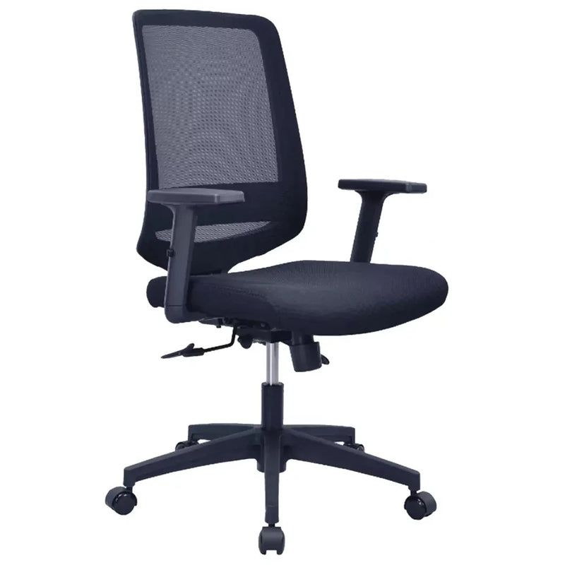 Cadeira de Escritório NR 17 Shanghai Ergonômica Black Fratini